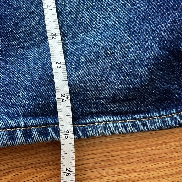 Old Navy Higher High-Rise Button-Fly Midi Jean Pencil Skirt Girls size 14 (25) - Picture 8 of 10